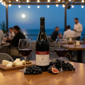 Kavaklidere Yakut in einem Restaurant