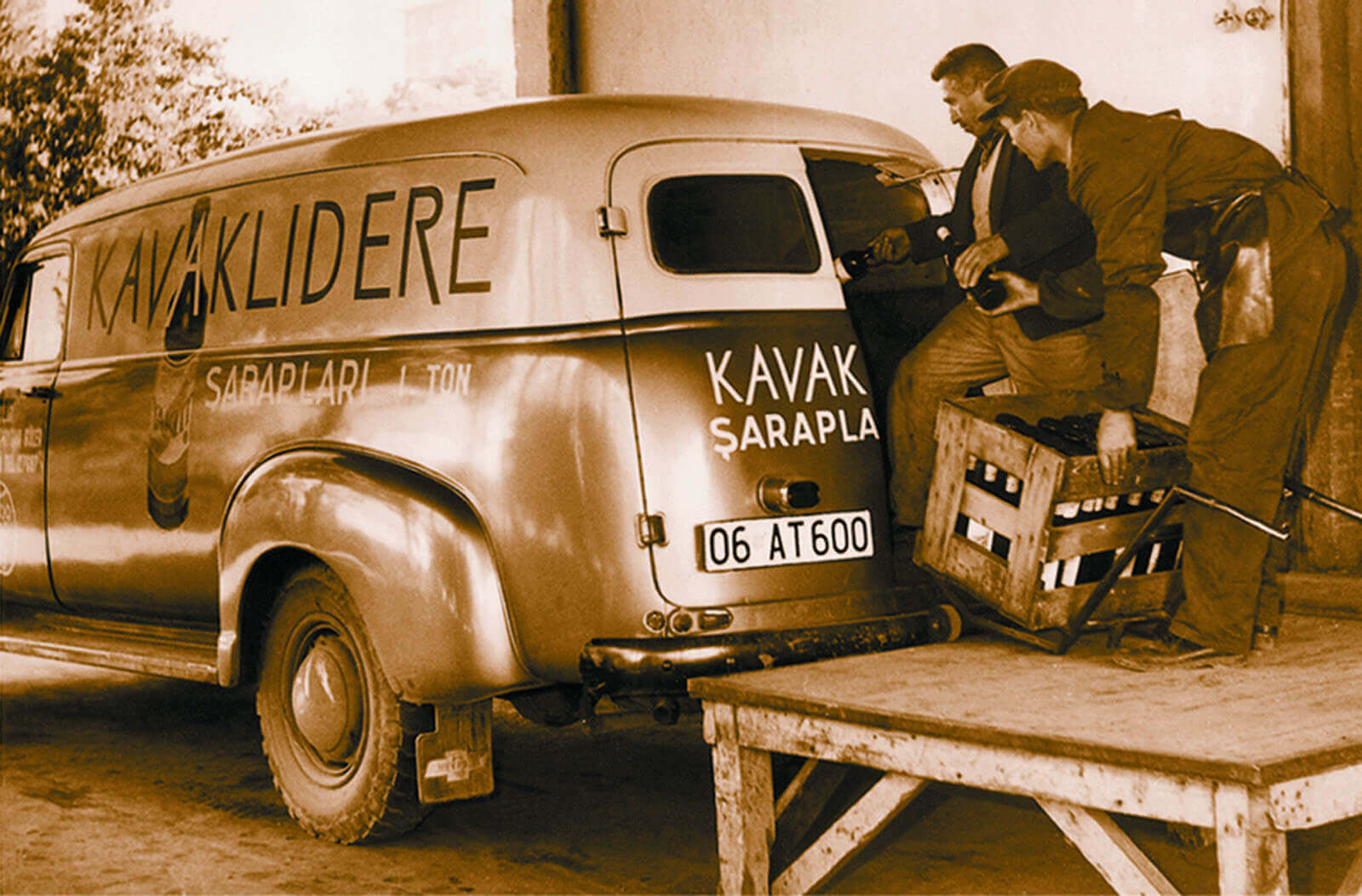 kavaklidere-weine-lieferwagen kavaklidere-weine-lieferwagen