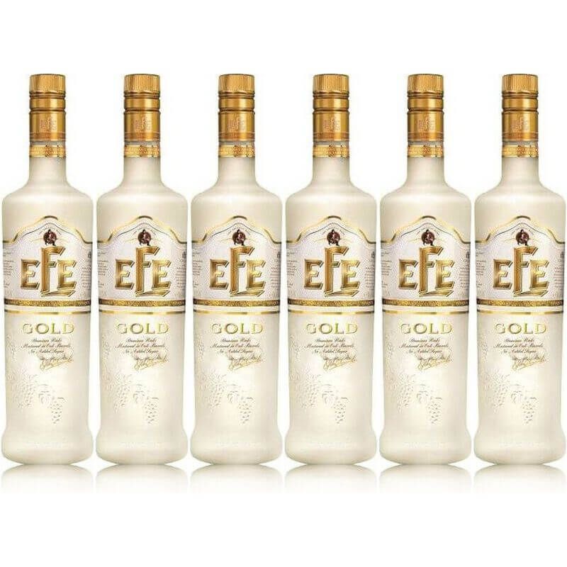 Sparpaket 6 x Efe Gold Raki 0,35l