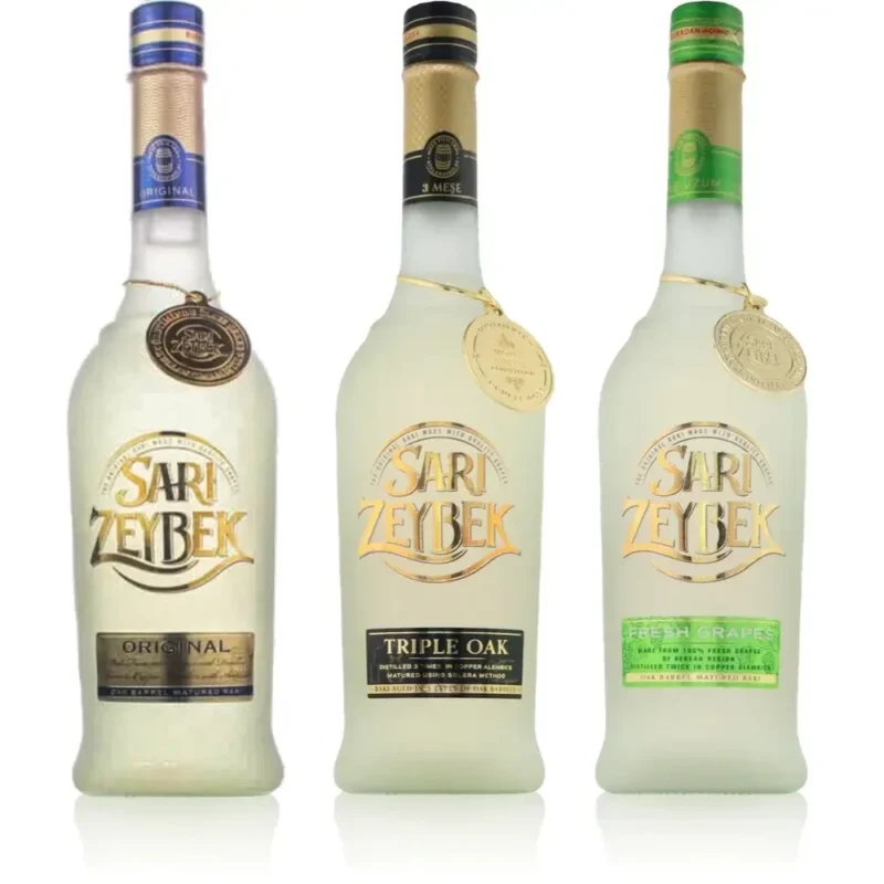 Sari Zeybek Raki Probierpaket