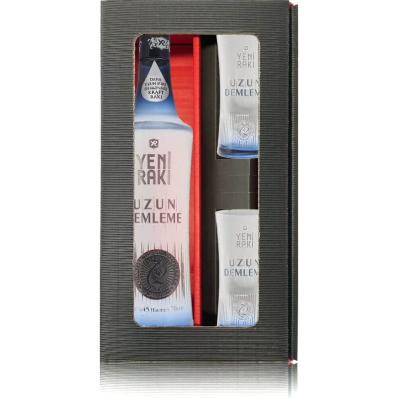 Geschenkbox Uzun Demleme mit 2 Gläsern