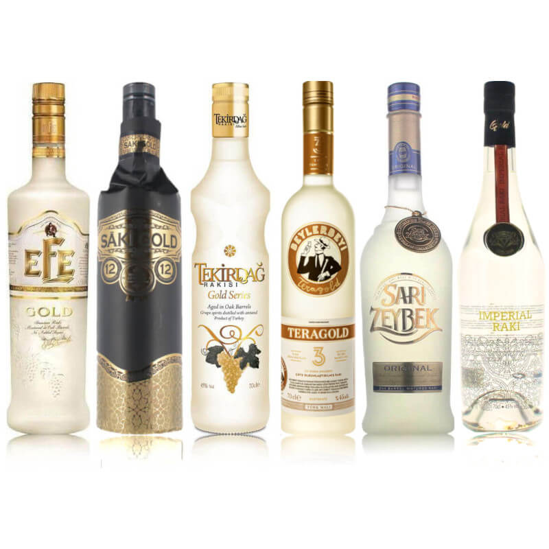 Probierpaket Gold Raki (large) Probierpaket Gold Raki Large