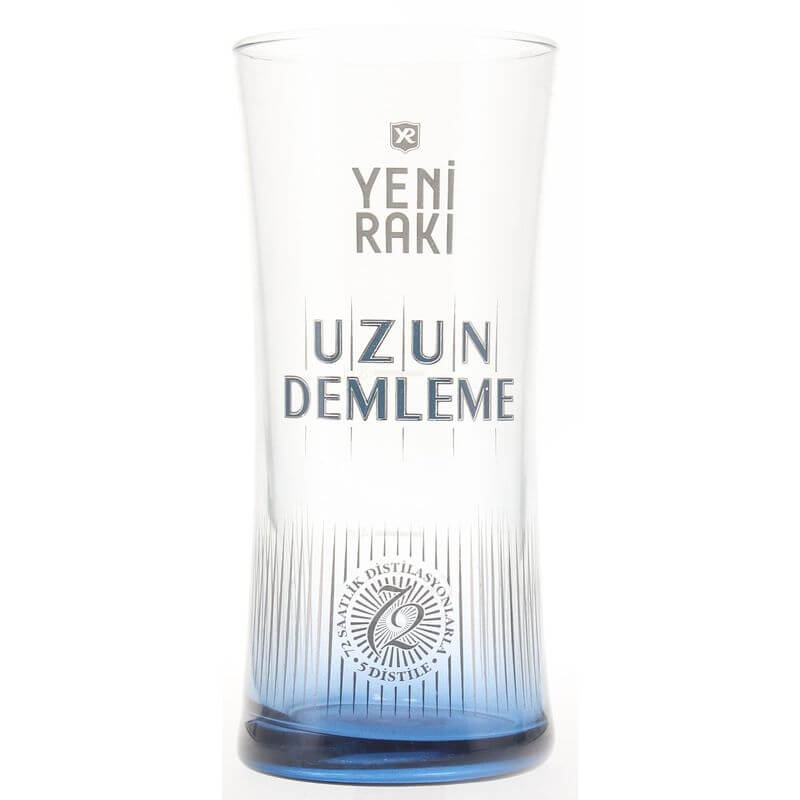 Geschenkbox Uzun Demleme mit 2 Gläsern Uzun Demleme Raki Glas