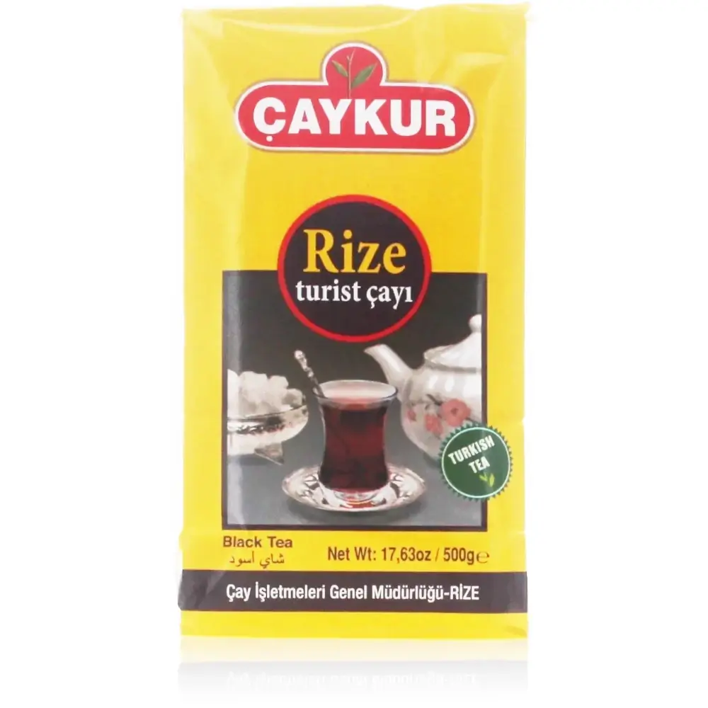 Türkischer schwarzer Tee Rize Turist Cay 500g Caykur Rize Turist türkischer Tee 500g