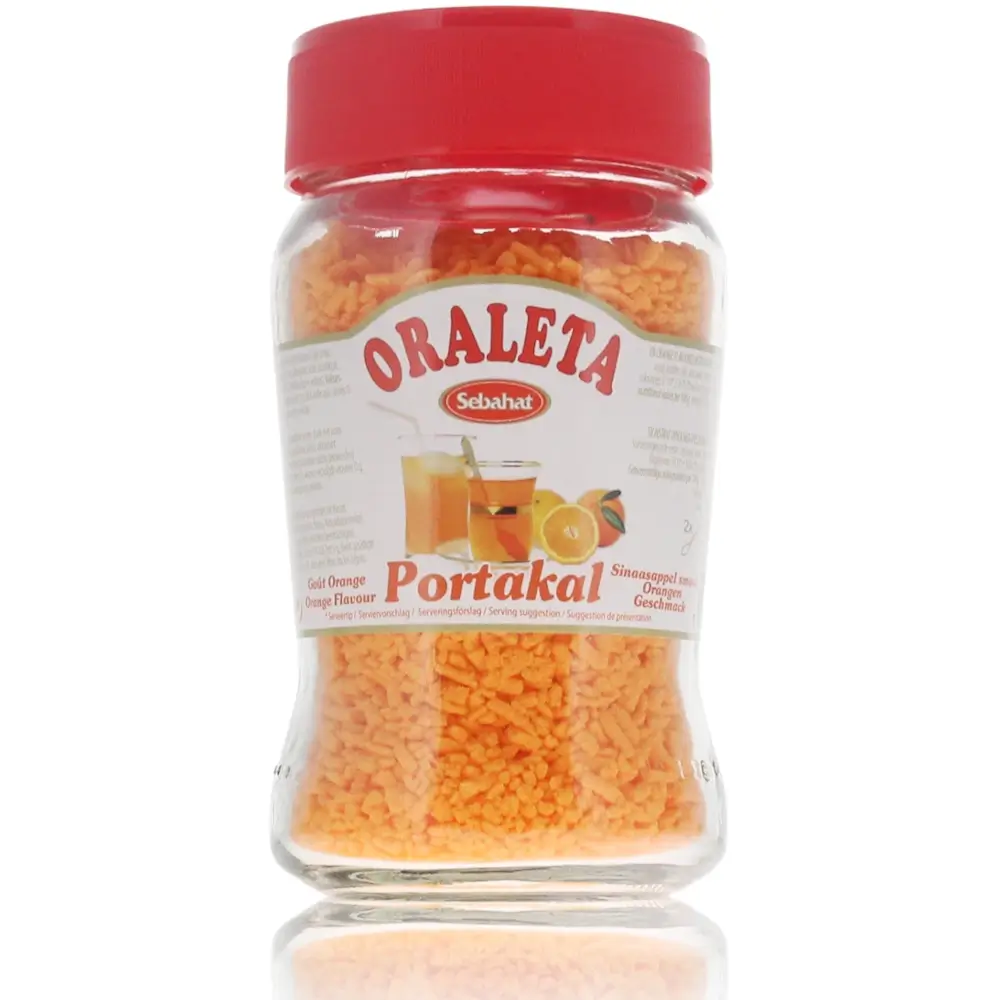 Oraleta Portakal Cay - Löslicher Orangentee 220g Oraleta Portakal Cay Löslicher türkischer Orangentee 220g