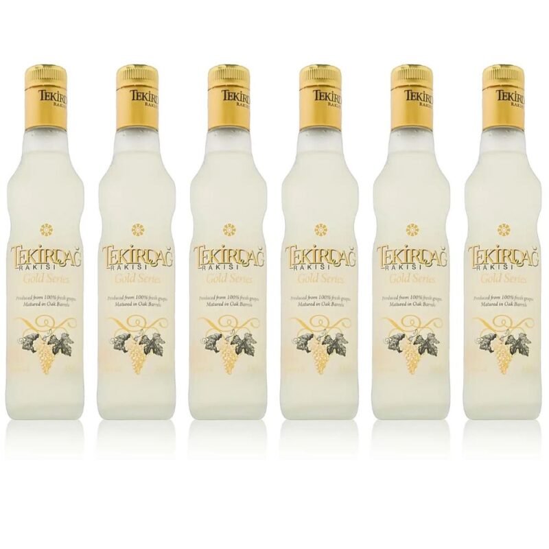 Sparpaket 6 x Tekirdag Raki Gold 0,35l