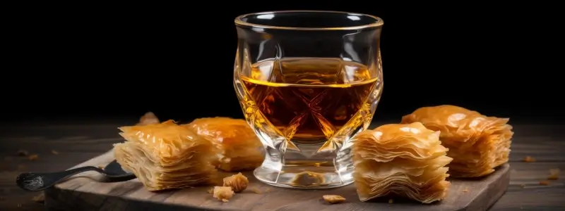 Türkischer Tee mit Baklava