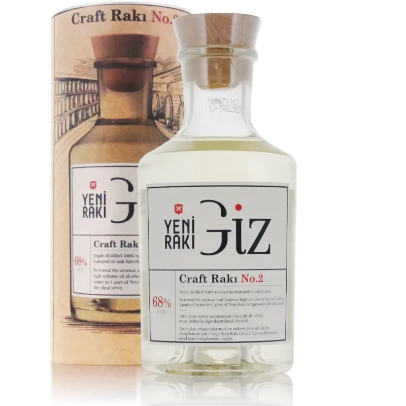 Yeni Raki Giz mit Geschenkbox