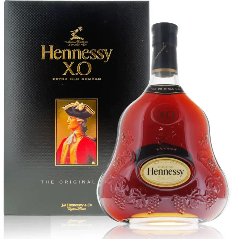 Hennessy XO in Verpackung
