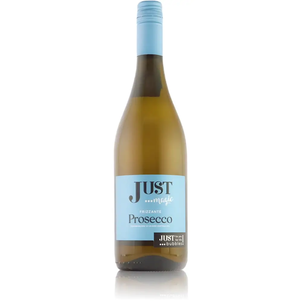 JUST Prosecco Frizzante in Geschenkverpackung JUST Prosseco Frizzante