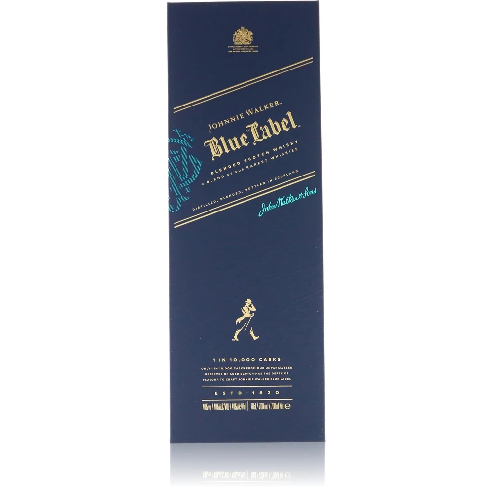Johnnie Walker Blue Label 0,7l Johnnie Walker blue label Verpackung