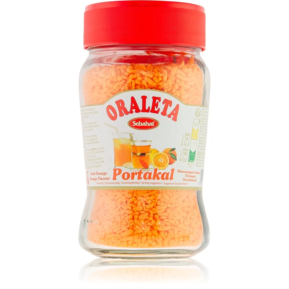 Oraleta Portakal Cay - Löslicher Orangentee 220g Oraleta Portakal Cay Löslicher türkischer Orangentee