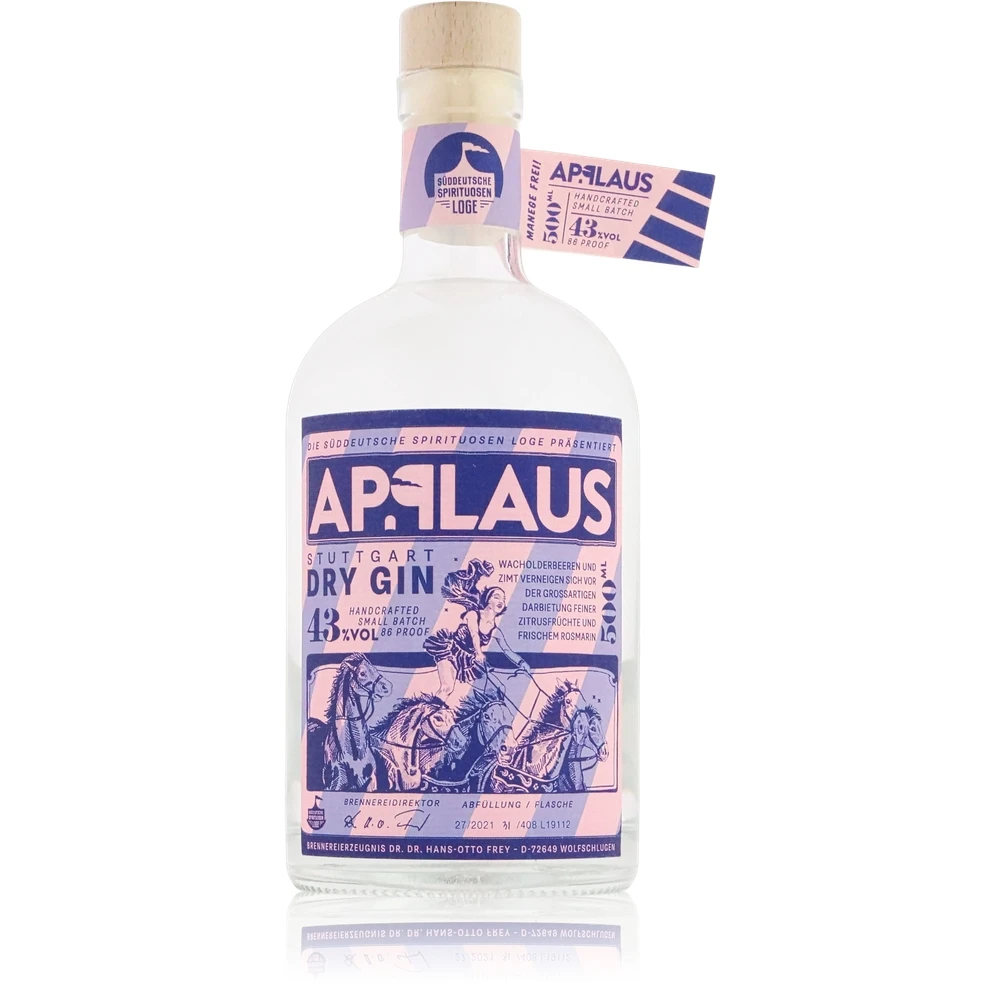 Applaus Stuttgart Dry Gin Applaus Stuttgart Dry Gin