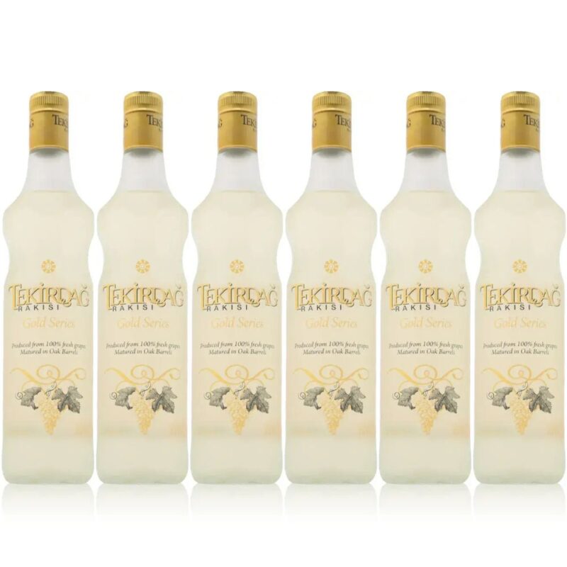Sparpaket 6 x Tekirdag Raki Gold Series