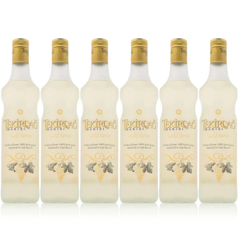 Sparpaket 6 x Tekirdag Raki Gold 0,7l Sparpaket 6 x Tekirdag Raki Gold Series