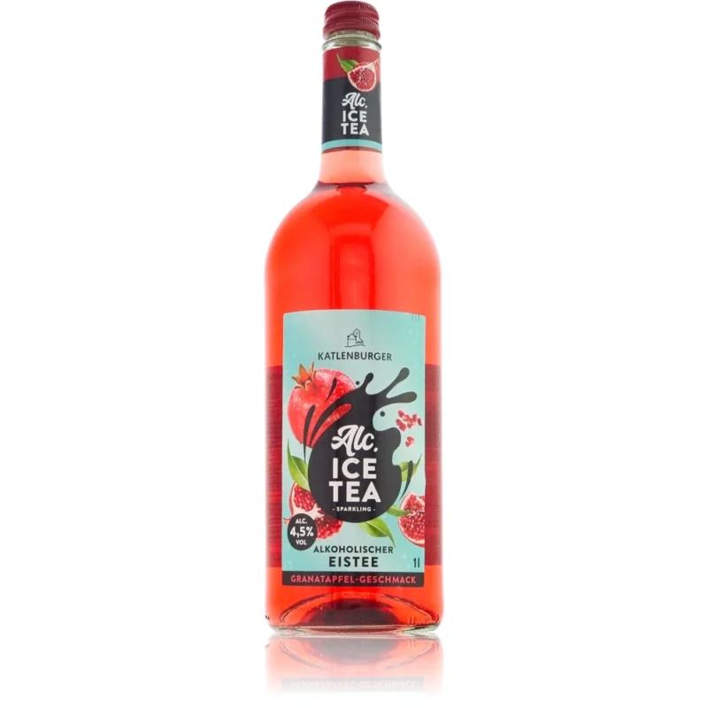 Alkoholischer Eistee Granatapfel