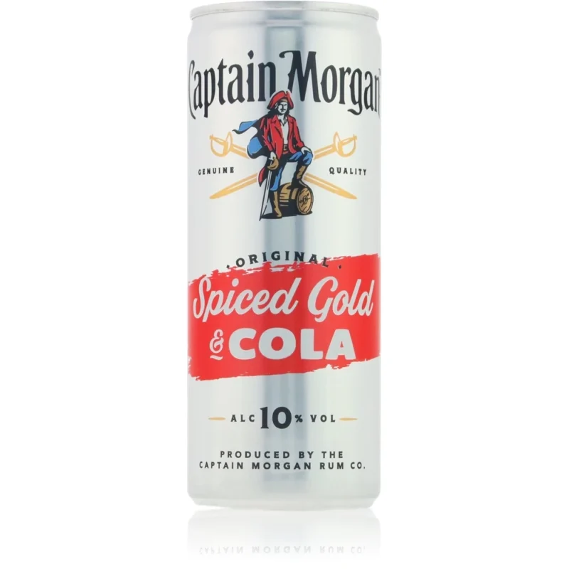 Captain Morgan Spiced Gold und Cola