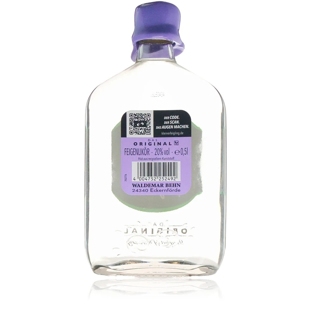 Kleiner Feigling 0,5l Kleiner Feigling 0,5l Rückseite