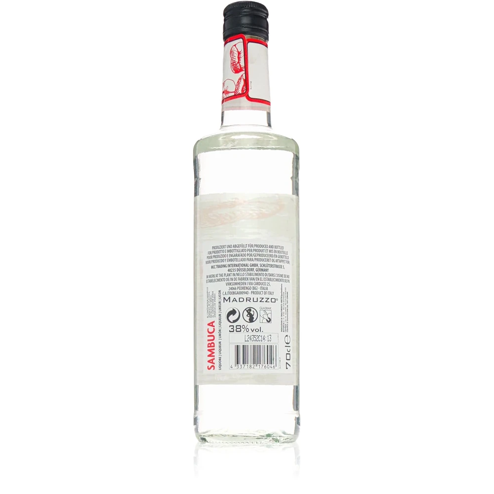 Madruzzo Sambuca Madruzzo Sambuca Rückseite