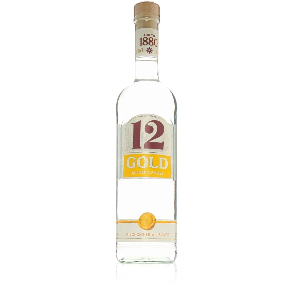 12 gold 0,7l Ouzo 12 gold