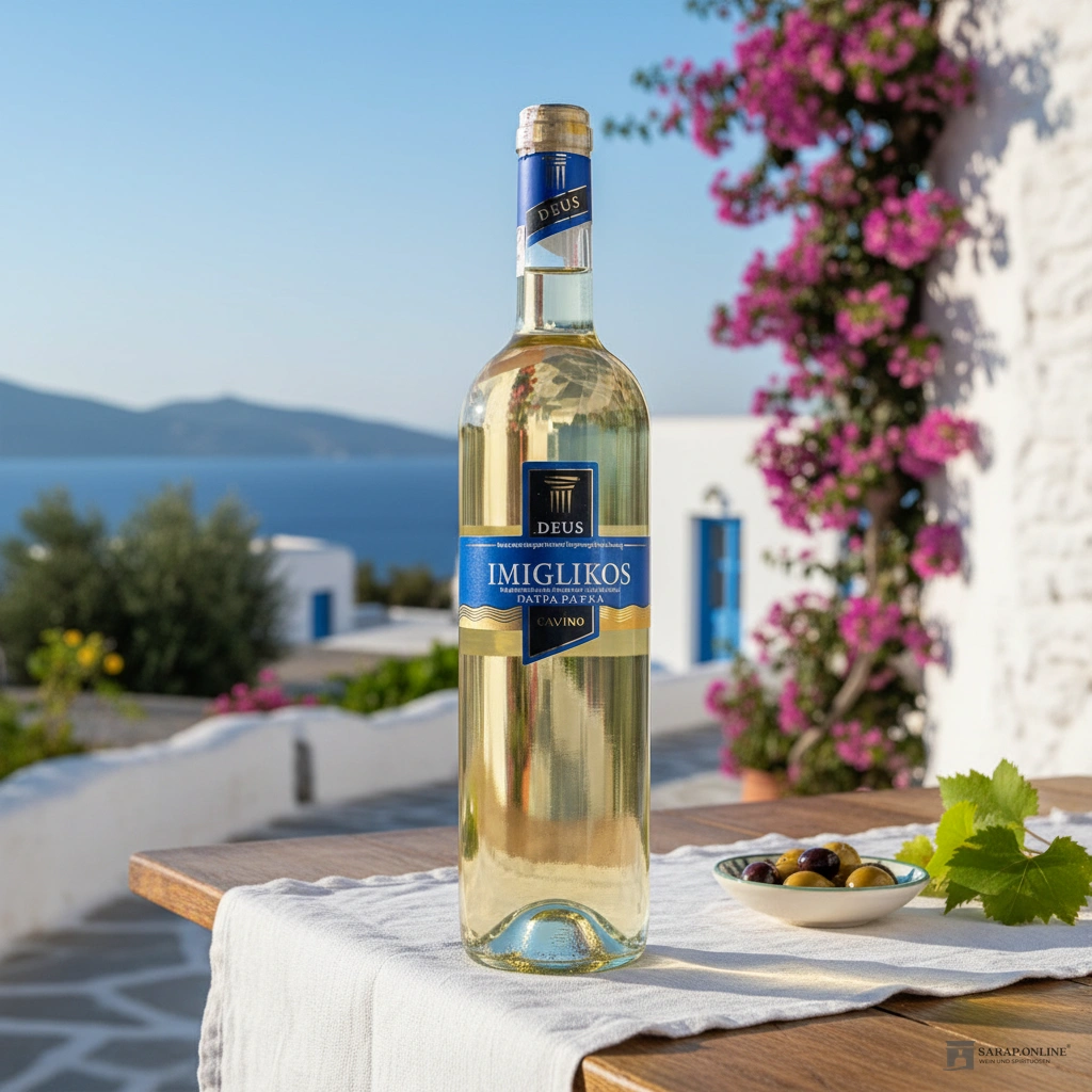 Cavino Deus Imiglykos weiss 0,75l Produktbild SAR003600 - AI Background