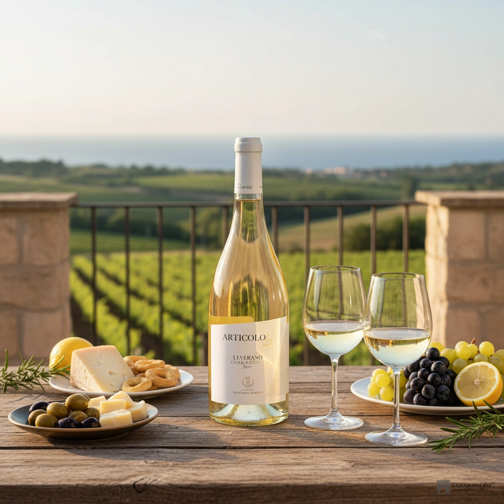 Vecchia Torre Leverano Chardonnay DOP Vecchia Torre Leverano Chardonnay Galeriebild