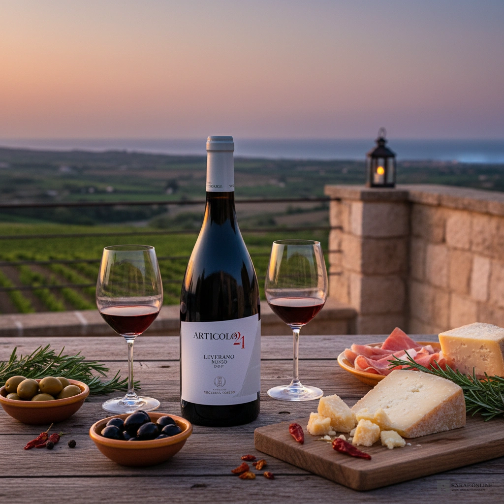 Vecchia Torre Leverano Rosso DOP Vecchia Torre Leverano Rosso Galeriebild