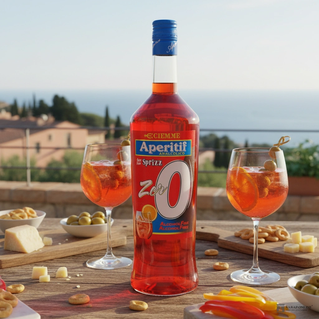 Ciemme Aperitif Zero alkoholfrei 1L Ciemme Aperitif Zero alkoholfrei Galeriebild