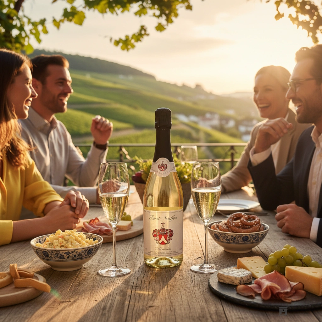 Fürst Neuffen Sekt trocken in Geschenkverpackung Fürst Neuffen Sekt trocken in Geschenkverpackung Galeriebild