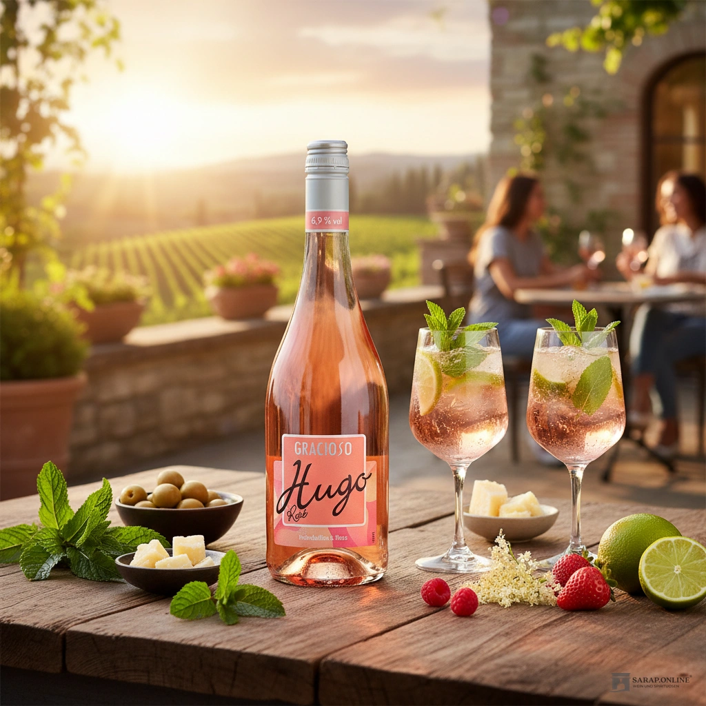 Gracioso Hugo Rose 6,9% vol. Gracioso Hugo Rose Galeriebild