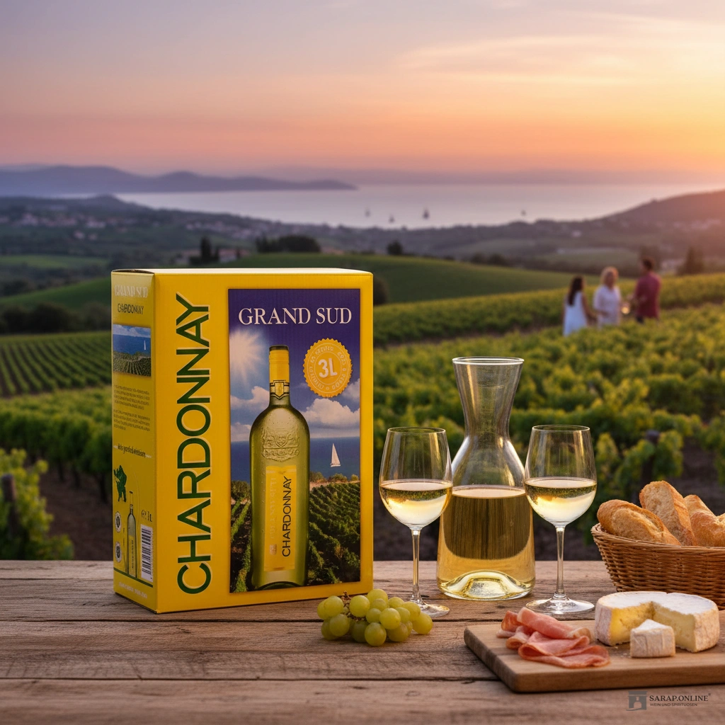 Grand Sud Chardonnay - 3L Bag in Box Grand Sud Chardonnay - Bag in Box Galeriebild