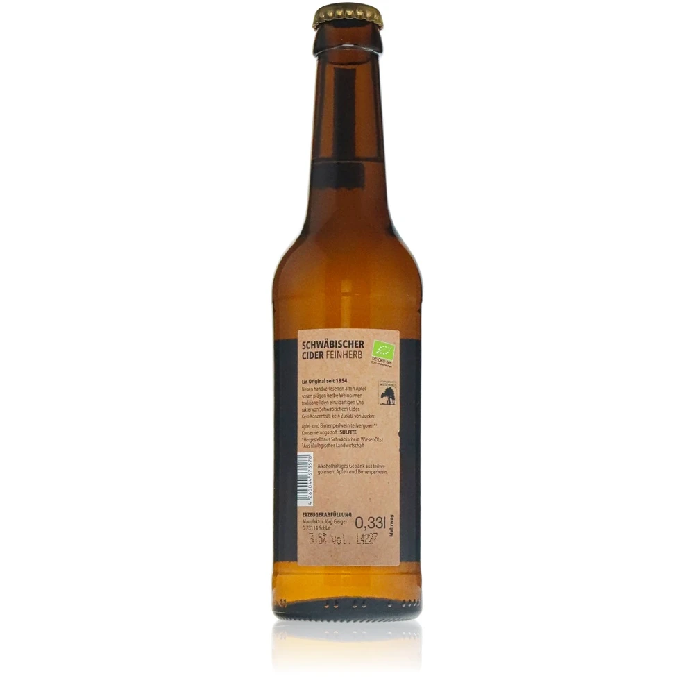 Jörg Geiger Cider feinherb Jörg Geiger Cider feinherb – Bild 2