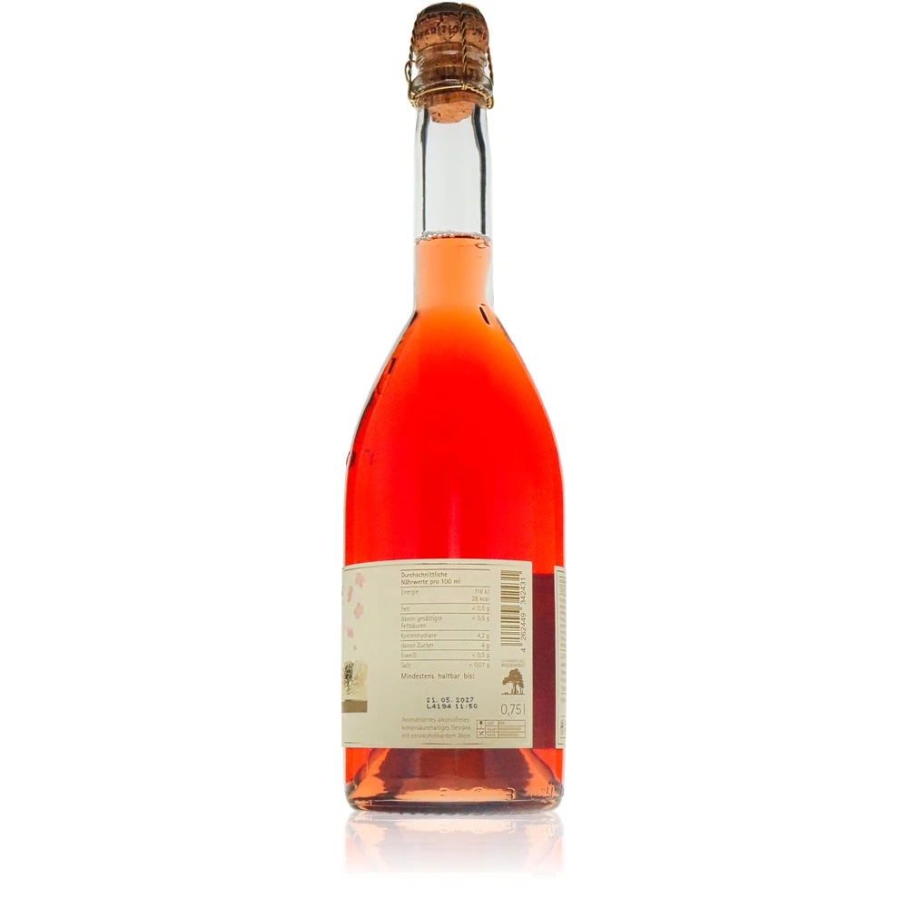 Jörg Geiger Teasecco rose Alkoholfrei 0,75l Jörg Geiger Teasecco rose Alkoholfrei 0,75l – Bild 2