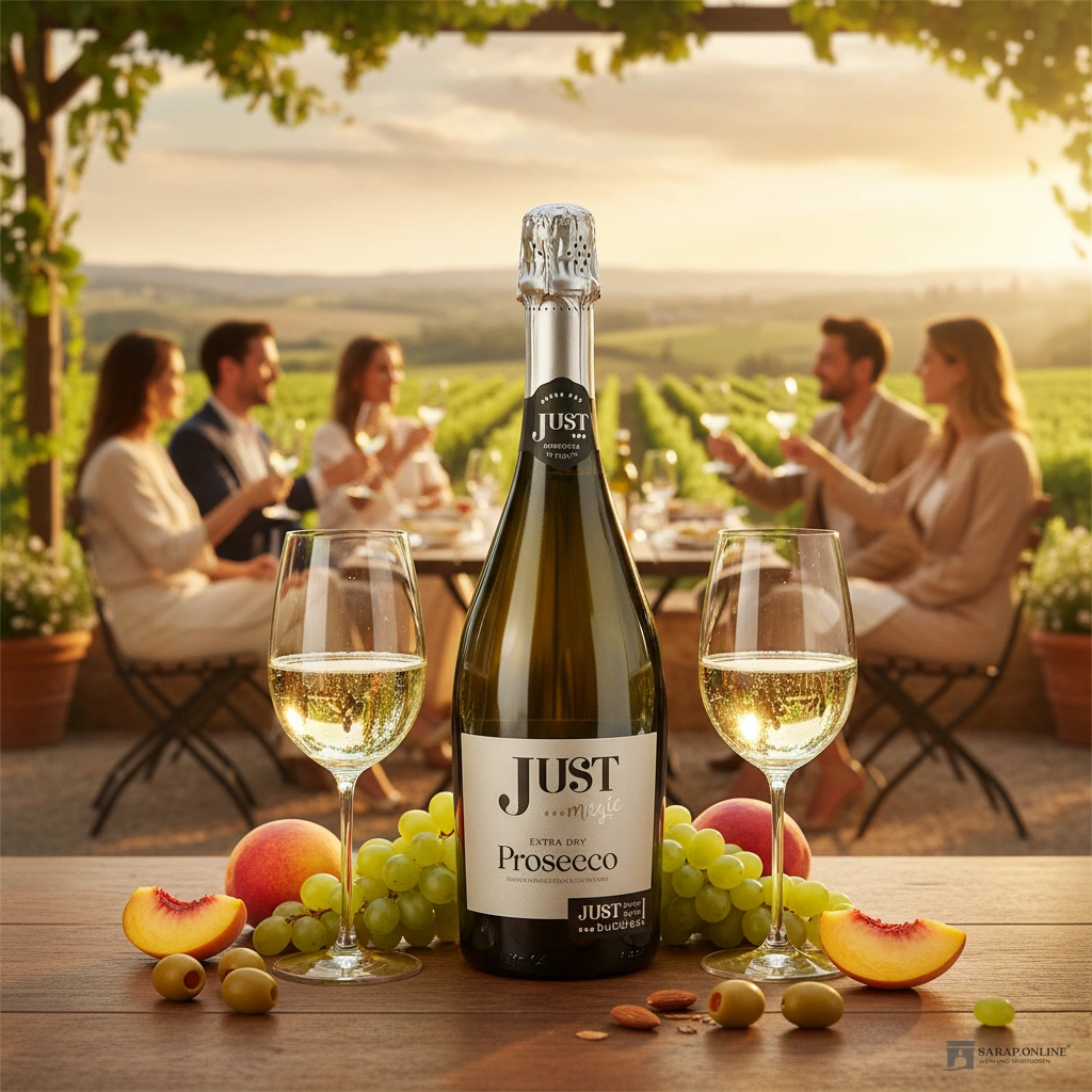 JUST Prosecco Spumante in Geschenkverpackung JUST Prosecco Spumante in Geschenkverpackung Galeriebild