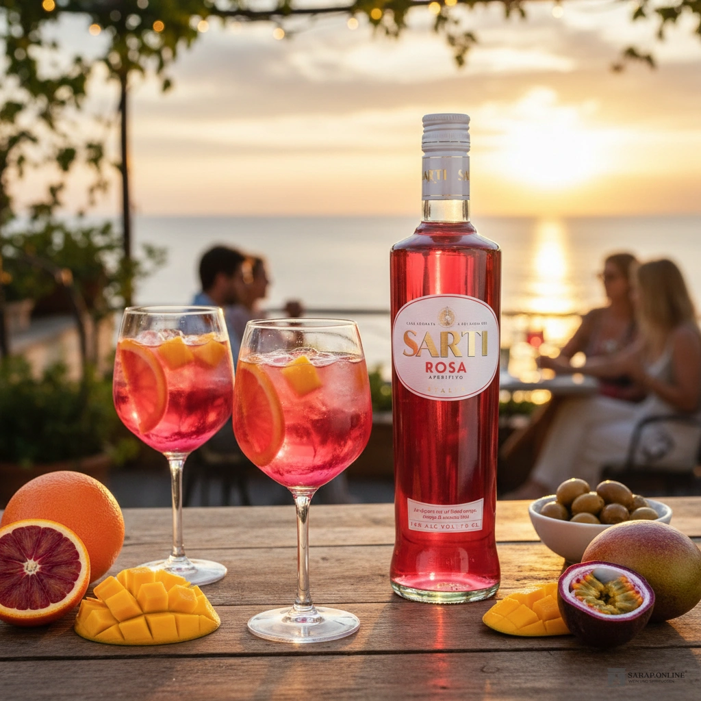 Sarti Rosa Aperitivo 0,7l Sarti Rosa Aperitivo Galeriebild