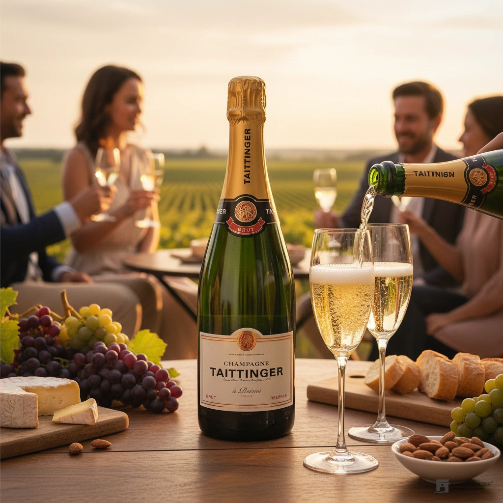 Taittinger Champagner Brut Reserve Taittinger Champagner Brut Reserve Galeriebild