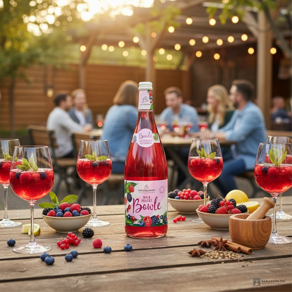 Waldfrucht Bowle 1L 7% vol. Waldfrucht Bowle Galeriebild