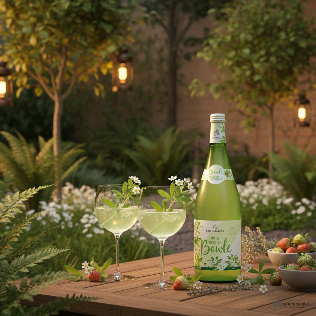 Waldmeister Bowle 1L 7% vol. Waldmeister Bowle Galeriebild