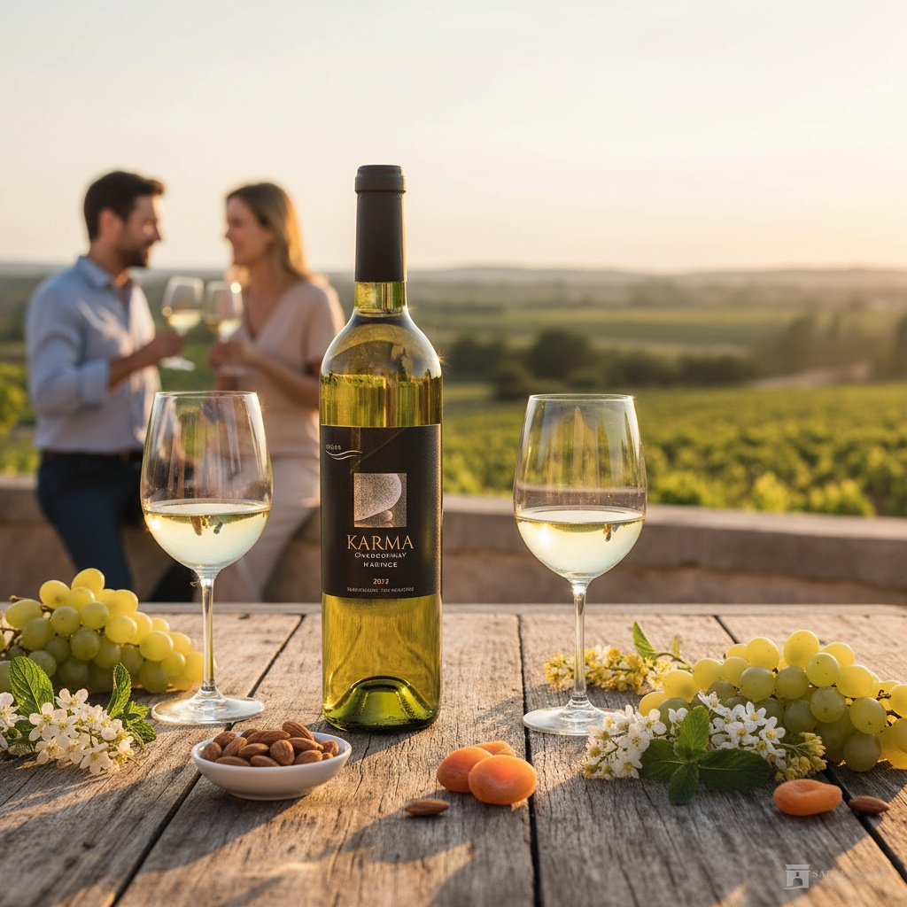 Doluca Karma Chardonnay und Narince Doluca Karma Chardonnay und Narince Galeriebild