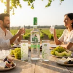 Efe Fresh Grapes Raki mit 2 Gläsern Galeriebild