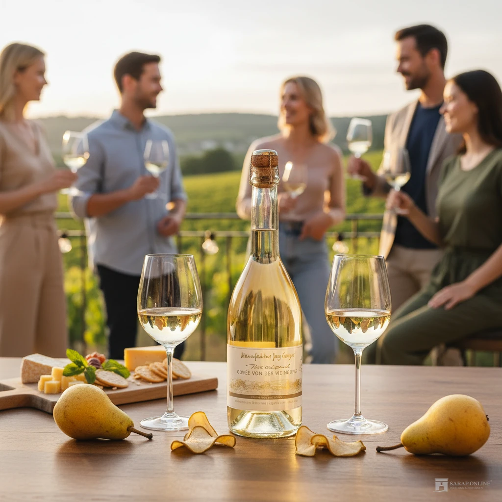 Jörg Geiger Cuvee von der Weinbirne Jörg Geiger Cuvee von der Weinbirne Galeriebild