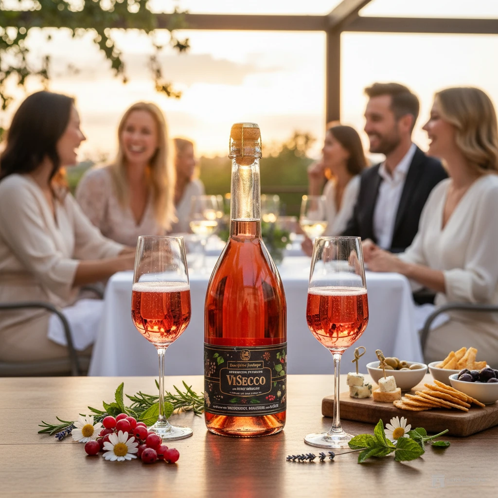 Jörg Geiger Visecco rose Alkoholfrei Jörg Geiger Visecco rose Alkoholfrei Galeriebild