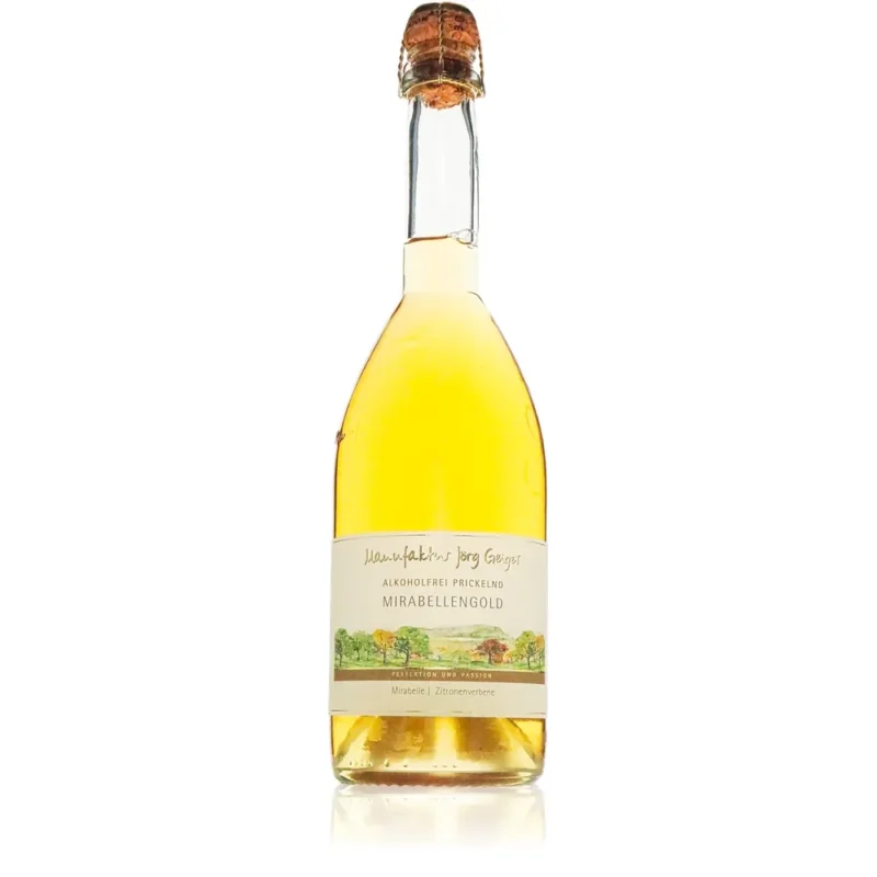 Jörg Geiger Mirabellengold prickelnd Alkoholfrei