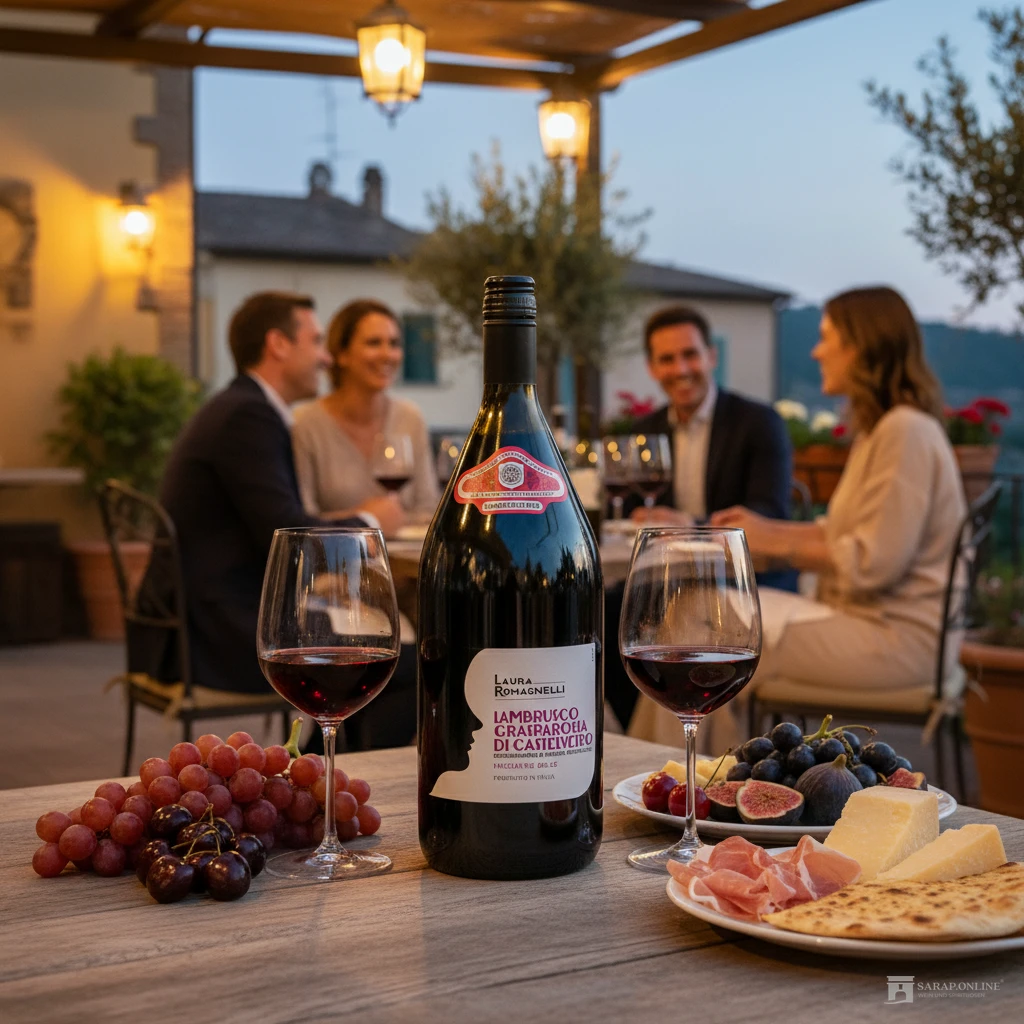 Laura Romagnelli Lambrusco Grasparossa Di Castelvetro 1,5l Laura Romagnelli Lambrusco Grasparossa Di Castelvetro 1,5l Galeriebild