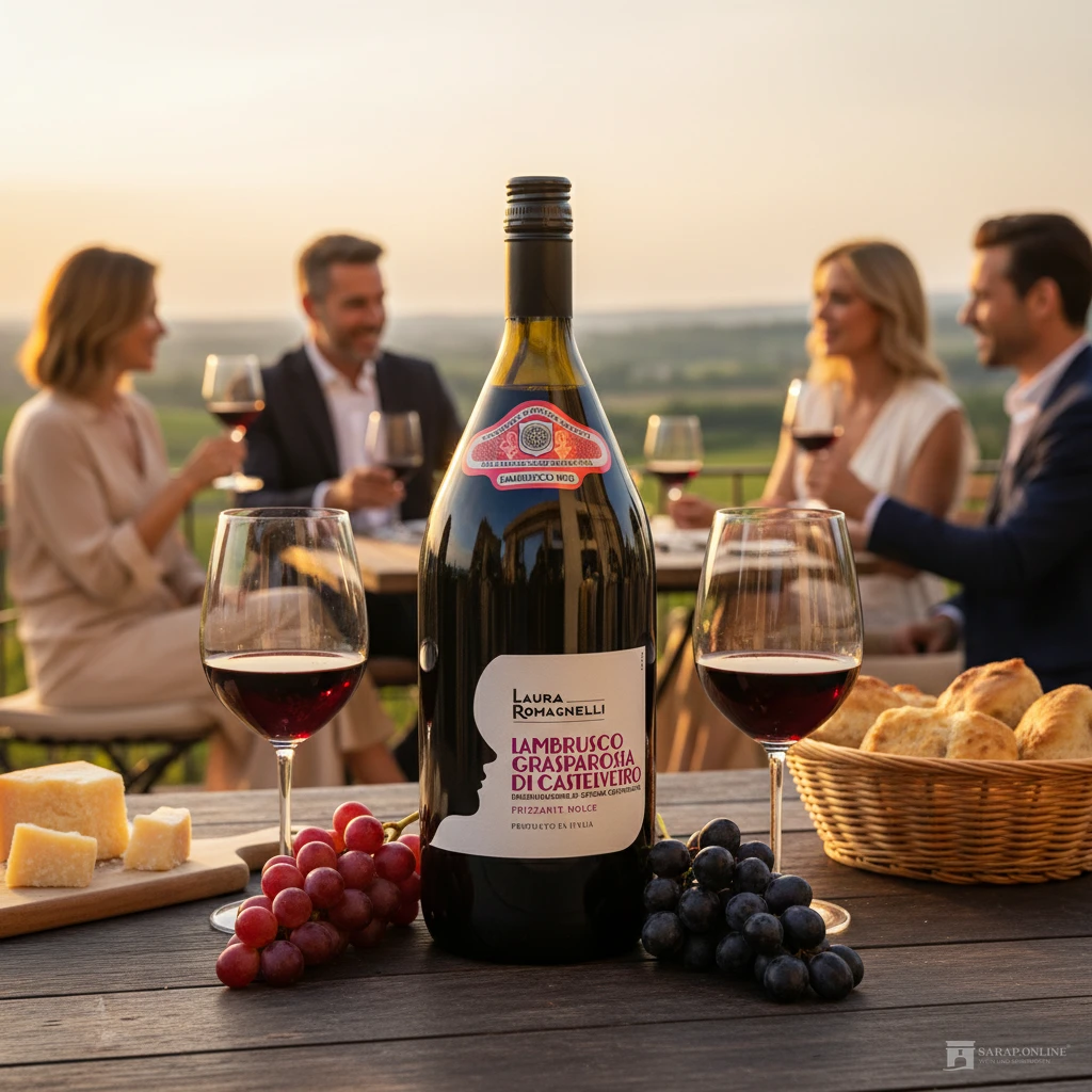 Laura Romagnelli Lambrusco Grasparossa Di Castelvetro 1,5l Laura Romagnelli Lambrusco Grasparossa Di Castelvetro 1,5l Galeriebild