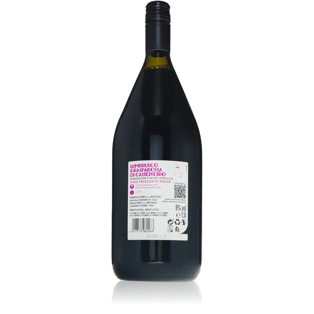 Laura Romagnelli Lambrusco Grasparossa Di Castelvetro 1,5l Laura Romagnelli Lambrusco Grasparossa Di Castelvetro 1,5l – Bild 2