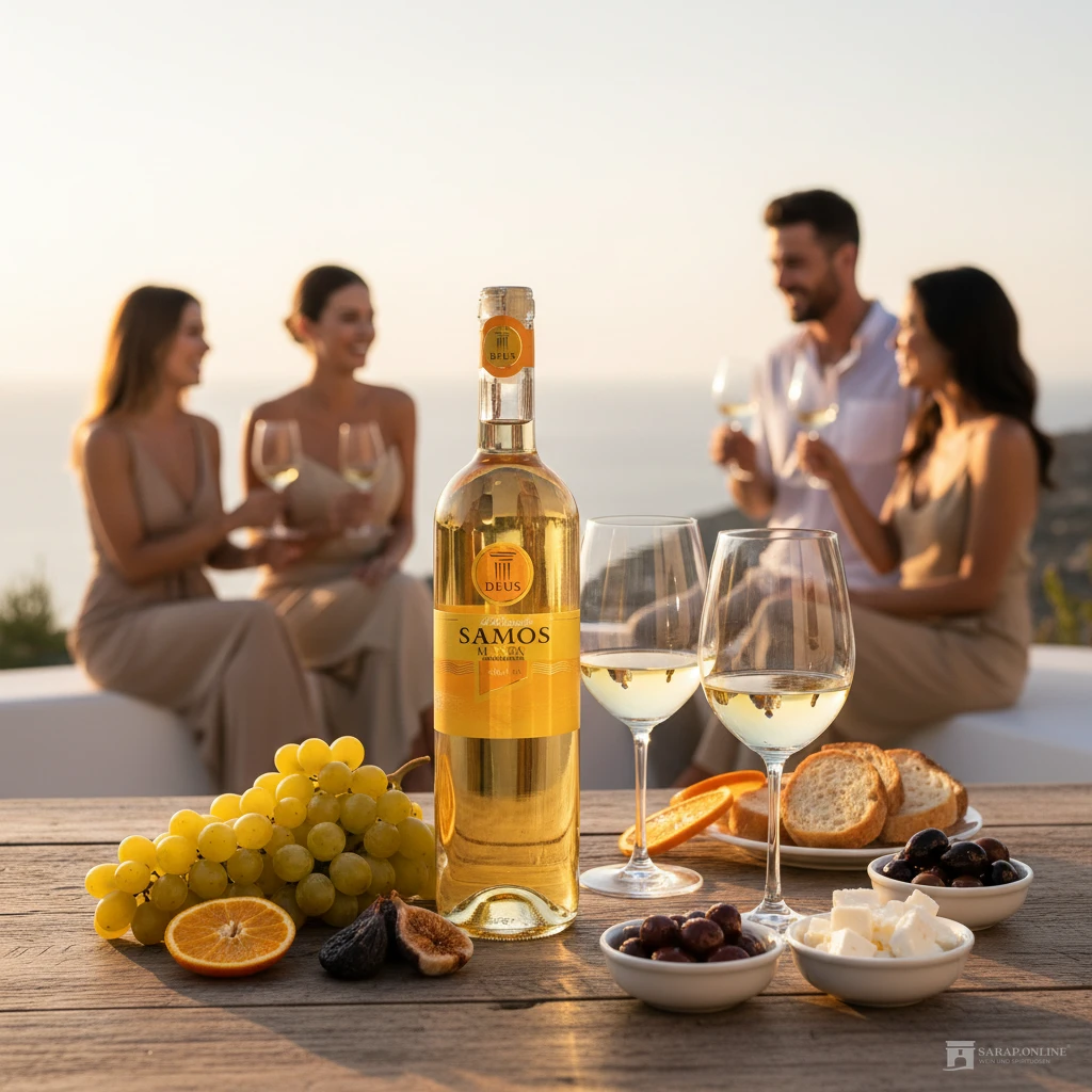 Cavino Deus Samos Muscat Likörwein Cavino Deus Samos Muscat Likörwein Galeriebild