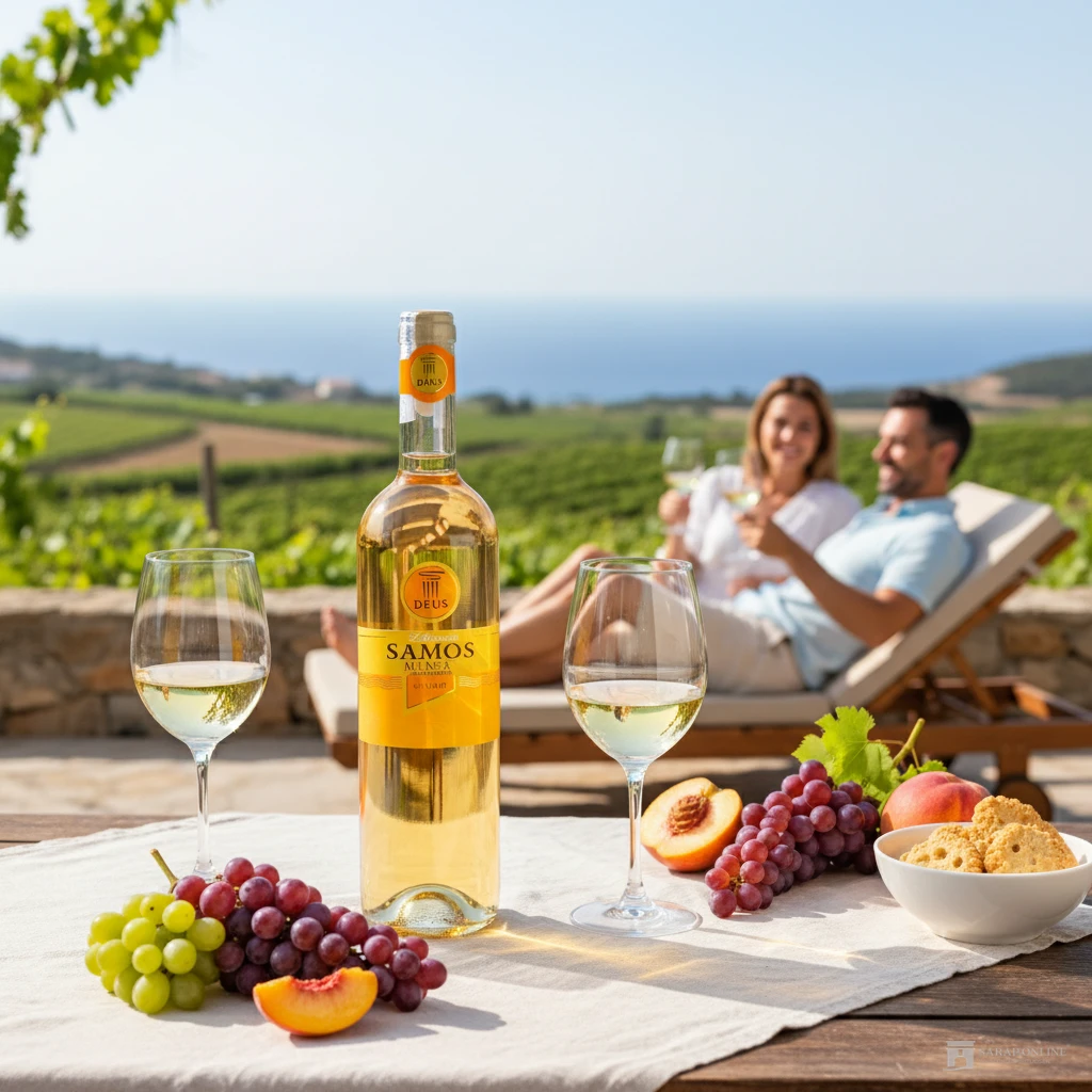 Cavino Deus Samos Muscat Likörwein Cavino Deus Samos Muscat Likörwein Galeriebild