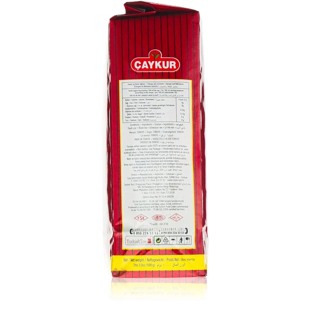 Caykur Tiryaki Cayi 1kg Caykur Tiryaki Cayi 1kg – Bild 2