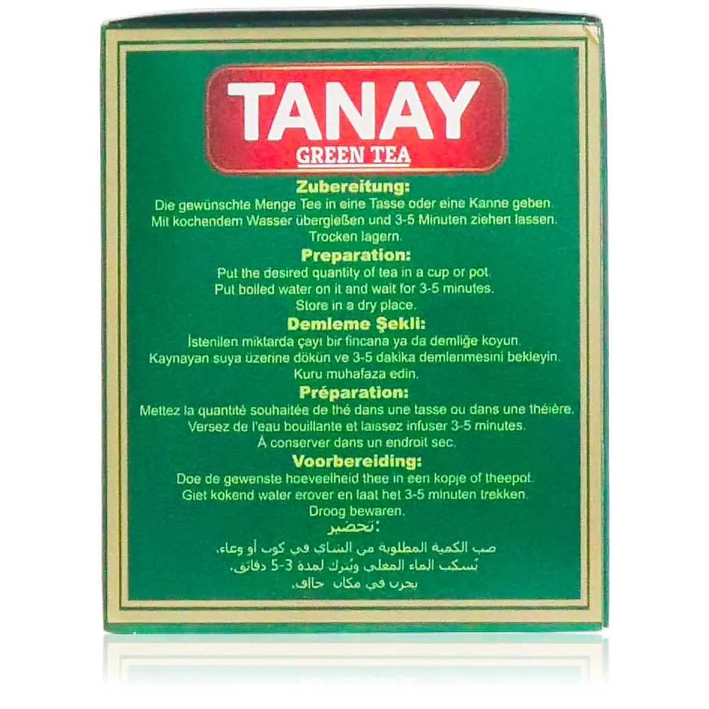 Tanay Gunpowder Yesil Cay 250g Tanay Gunpowder Yesil Cay 250g – Bild 2